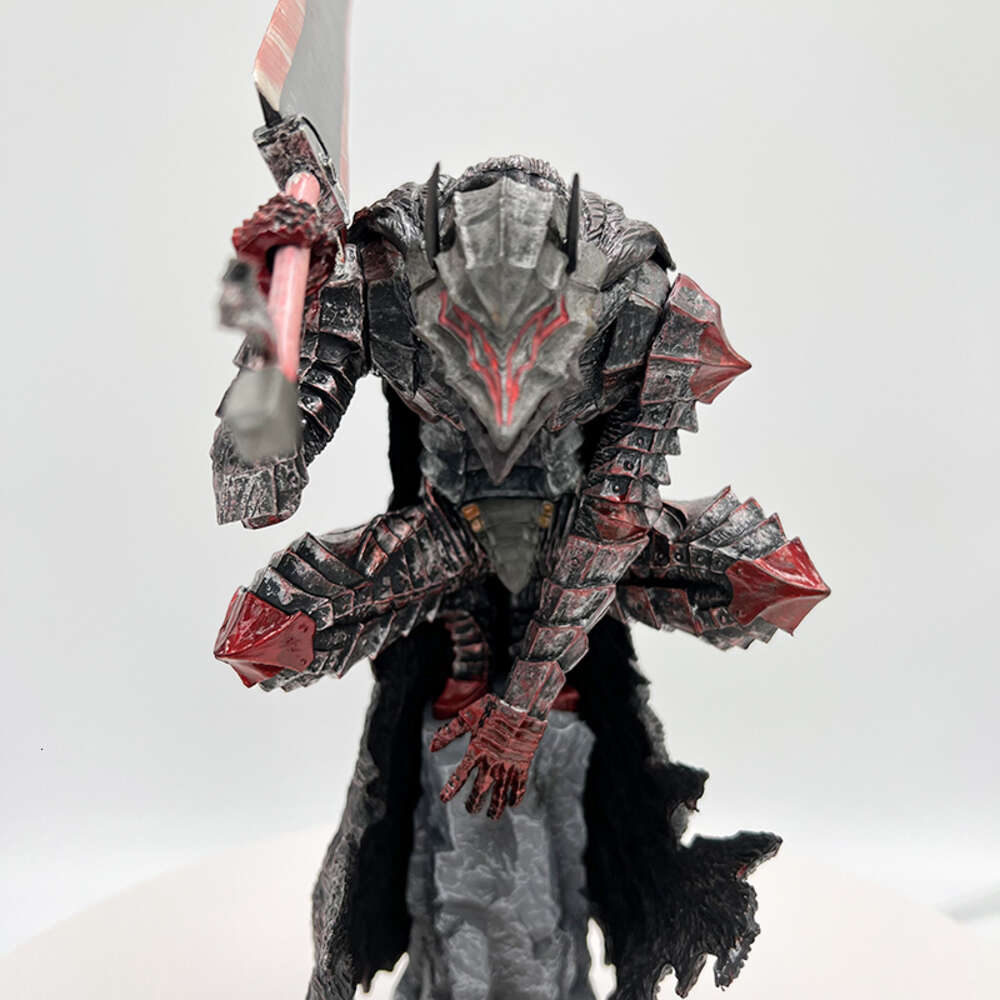 Finger Toys 25cm Berserk Guts L Anime Figure Berserker Armor L Action Figure Berserk Black Swordsman Figurine Collection Model Doll Toys