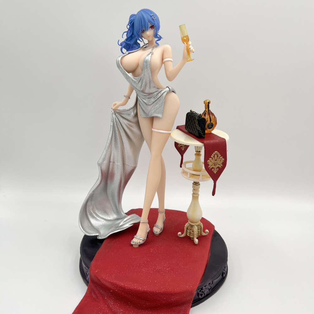 Finger Toys 29cm Azur Lane St. Handle Sexy Anime Girl Figure Le Malin Action Figure Adult Collectible Model Doll Toys Gifts