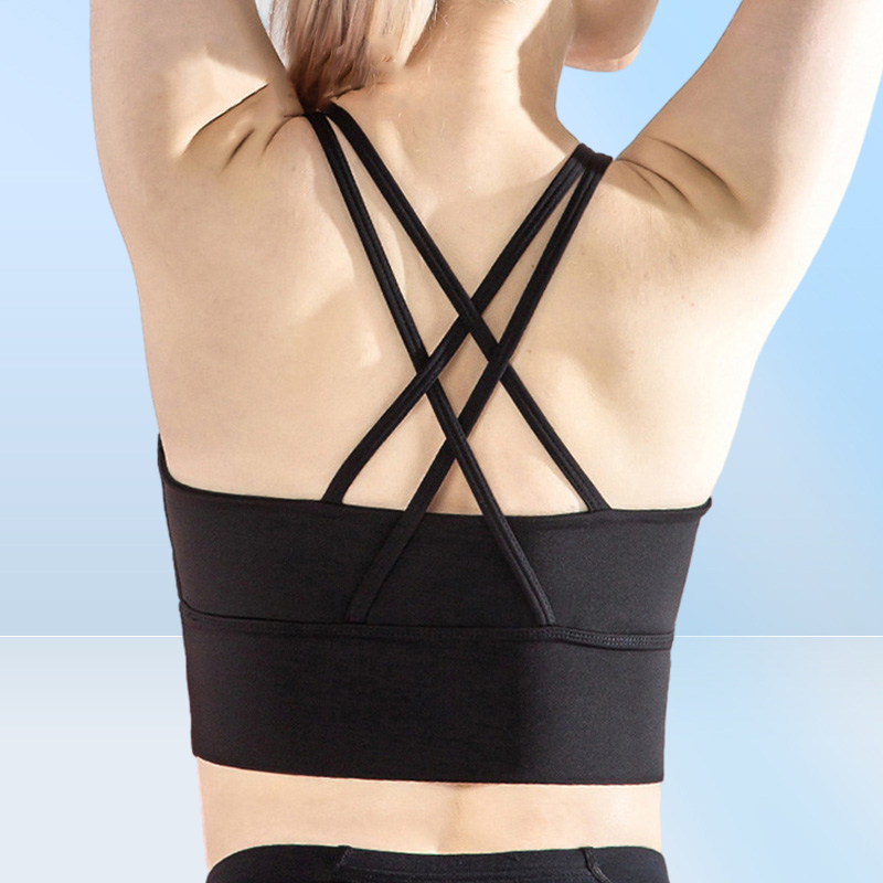 same style Female Yoga Fitness underwear bra running outdoor fast drying shockproof sports bra cs-33