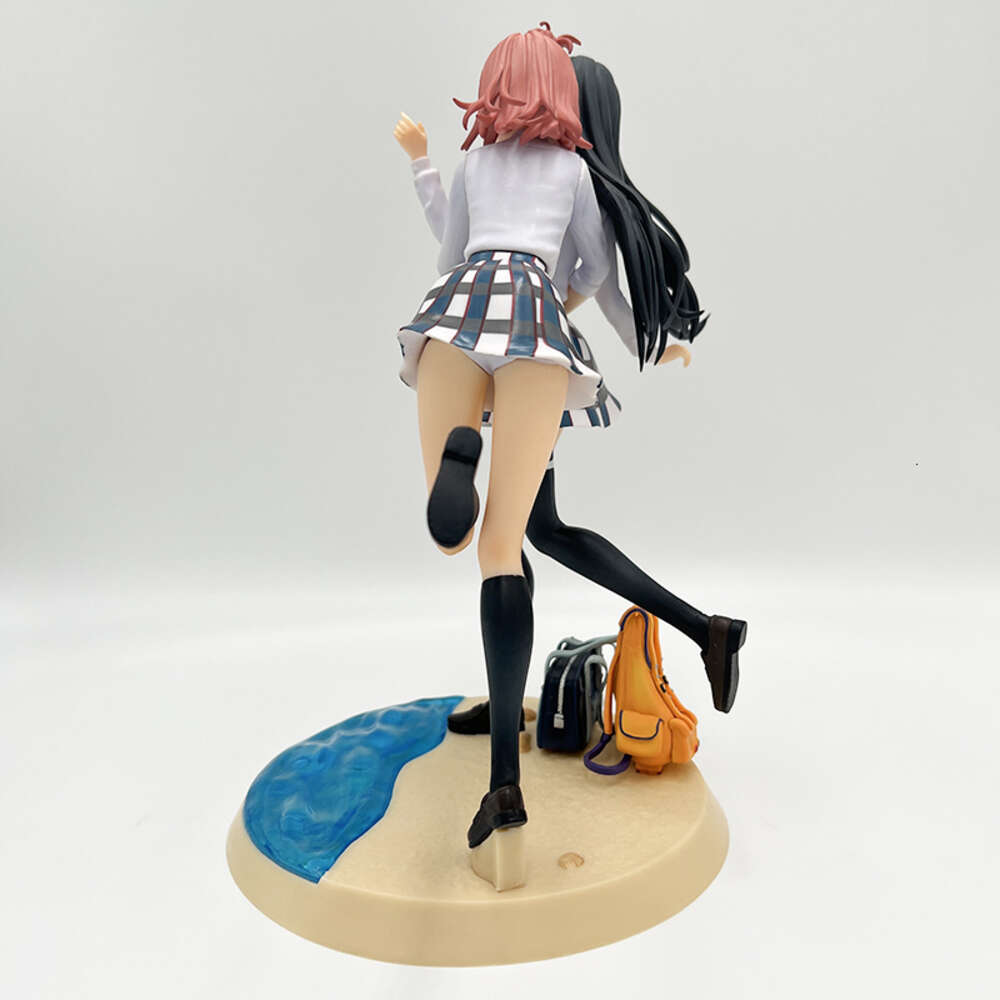 Finger Toys 24cm My Teen Romantic Comedy Snafu Sexy Anime Figure Yukino Yukinoshita/yui Yuhigahama Ending Ver. Action Figure Model Doll Toys