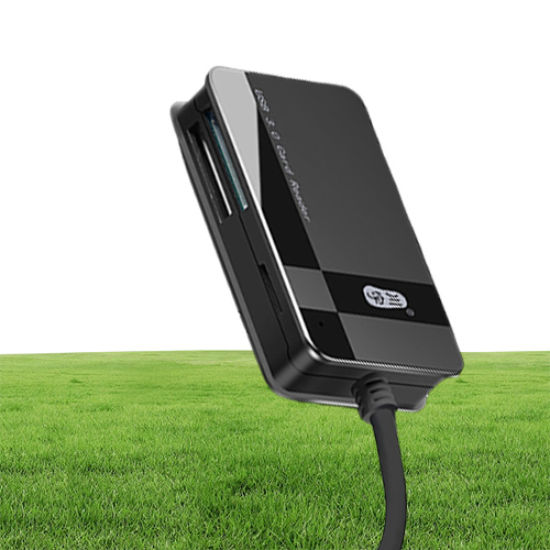 Epacket C368 AllInOne Card Reader High Speed USB30 Mobile Phone Tf Sd Cf MS Card Memory All in one readers