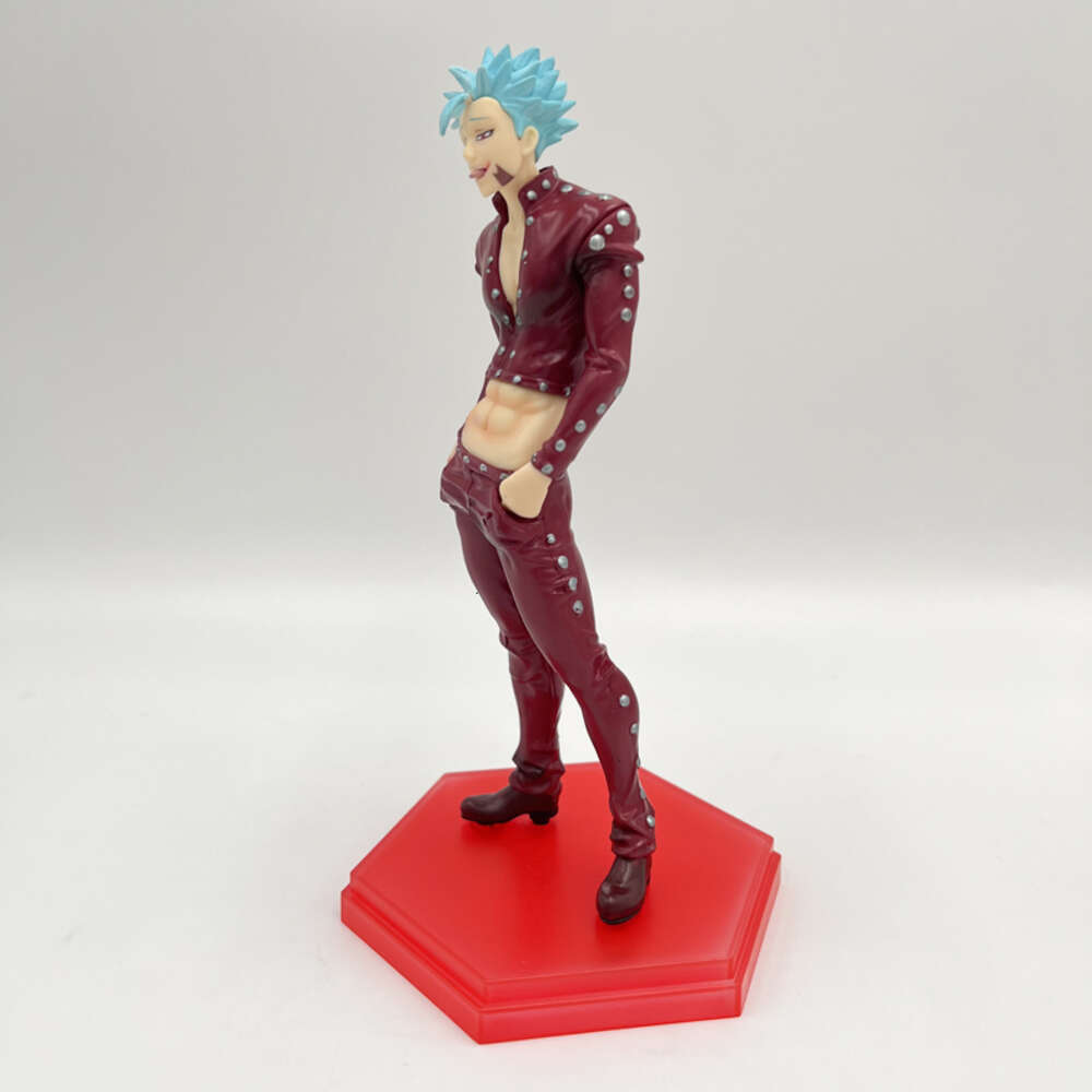 Finger Toys 21cm the Seven Deadly Sins Ban Anime Figure Pop Up Parade Dragon's Judgement Meliodas Action Figure Adult Collectible Model Toys