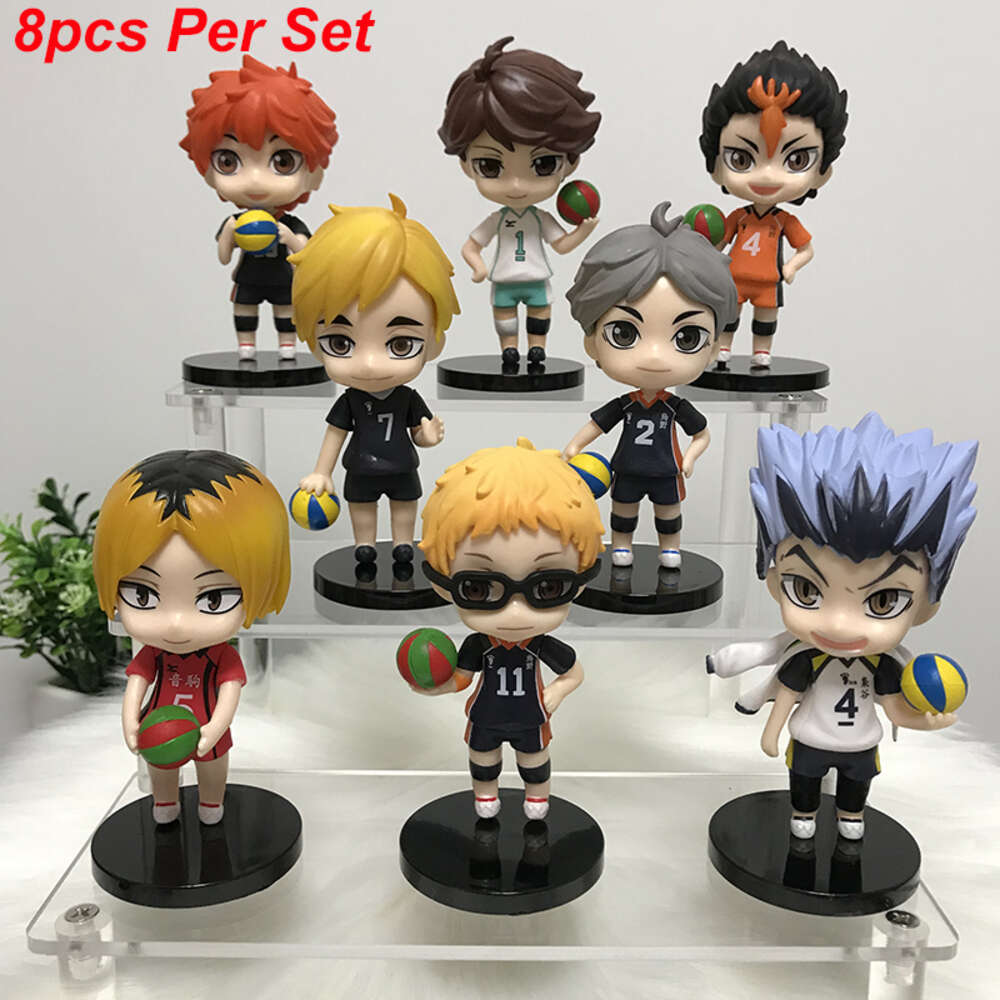 Finger Toys 6 Styles Haikyuu Anime Figure 616# Kei Tsukishima Action Figure 789# Ushijima Wakatoshi 605# Kozume Kenma 563# 461# 489# Figure