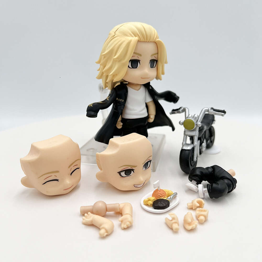 Finger Toys Tokyo Revengers Anime Figure #1666 Manjiro Sano #1813 Ken Ryuguji Action Figure #1874 Chifuyu Matsuno Figurine Model Doll Toys