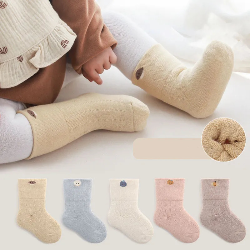 Kids Socks Winter Baby Socks Cute Cartoon Thick Baby Socks 231013