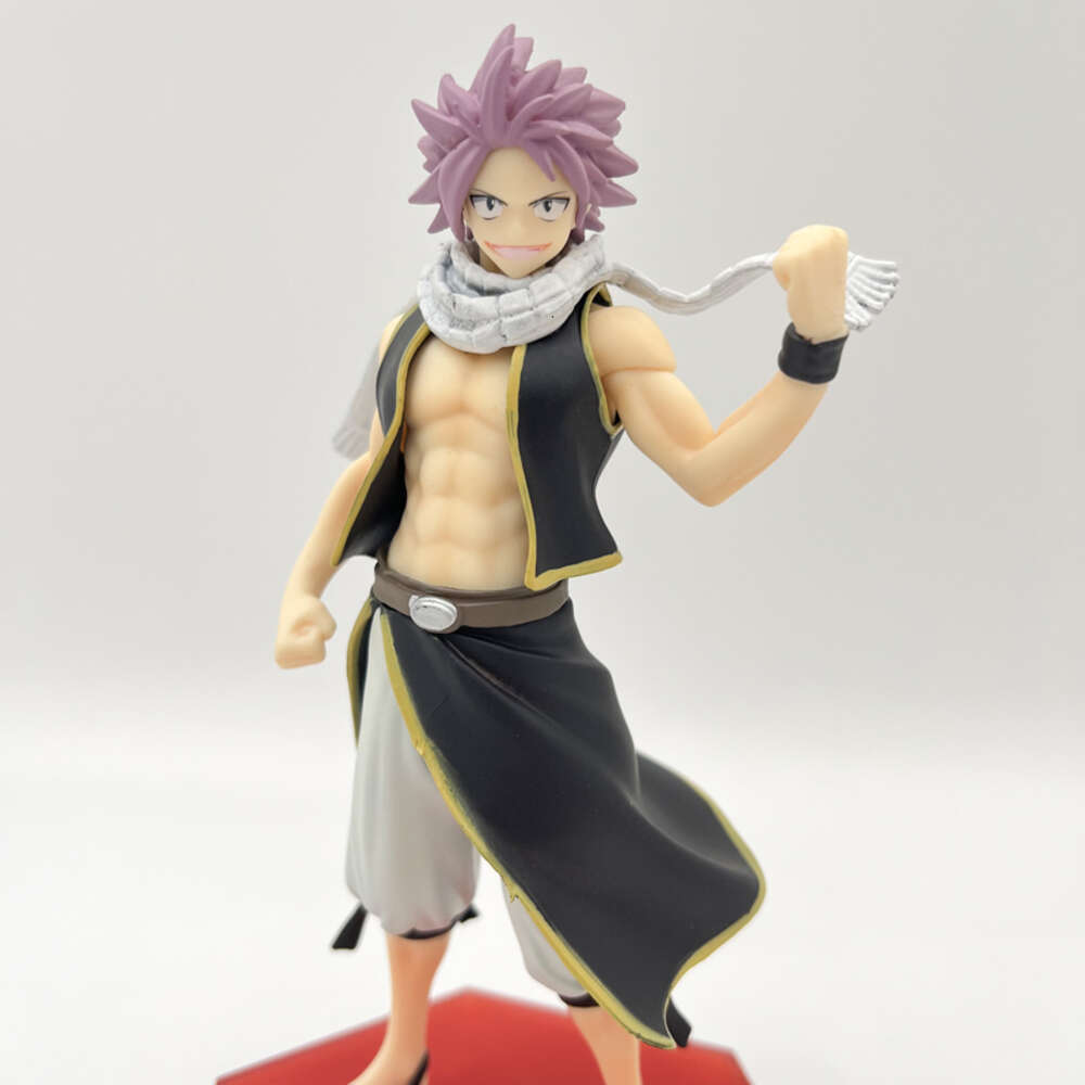 Finger Toys 19cm Pop Up Parade Fairy Tail Anime Figure Final Series Natsu Dragneel Action Figure Adult Collectible Model Doll Toys Gifts