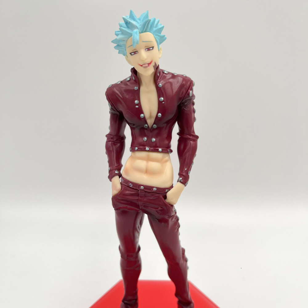 Finger Toys 21cm the Seven Deadly Sins Ban Anime Figure Pop Up Parade Dragon's Judgement Meliodas Action Figure Adult Collectible Model Toys