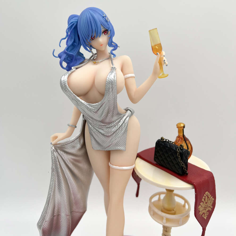 Finger Toys 29cm Azur Lane St. Handle Sexy Anime Girl Figure Le Malin Action Figure Adult Collectible Model Doll Toys Gifts
