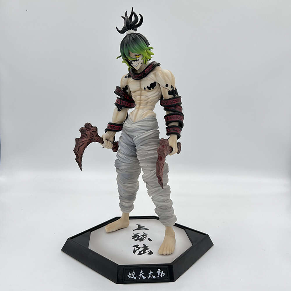 Finger Toys Kimetsu No Yaiba Douma/daki Anime Figure Gyuutarou/kokushibou Action Figure Demon Slayer Tsugikuni/inosuke Figurine Model Toys
