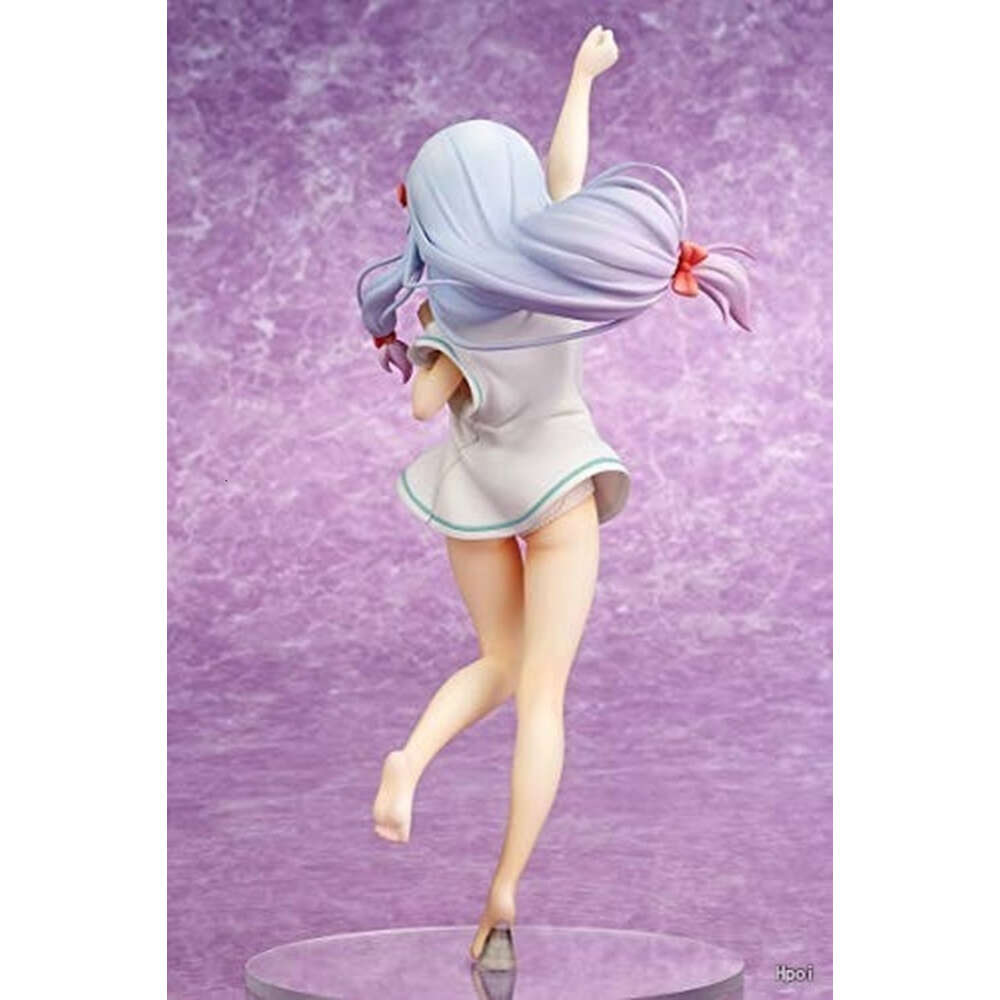 Finger Toys 24cm Anime Ques Q Eromanga Sensei Sagiri Izumi Ending Mode Meruru T-shirt Ver. Pvc Action Figure Toy Sagiri Izumi Sexy Figure