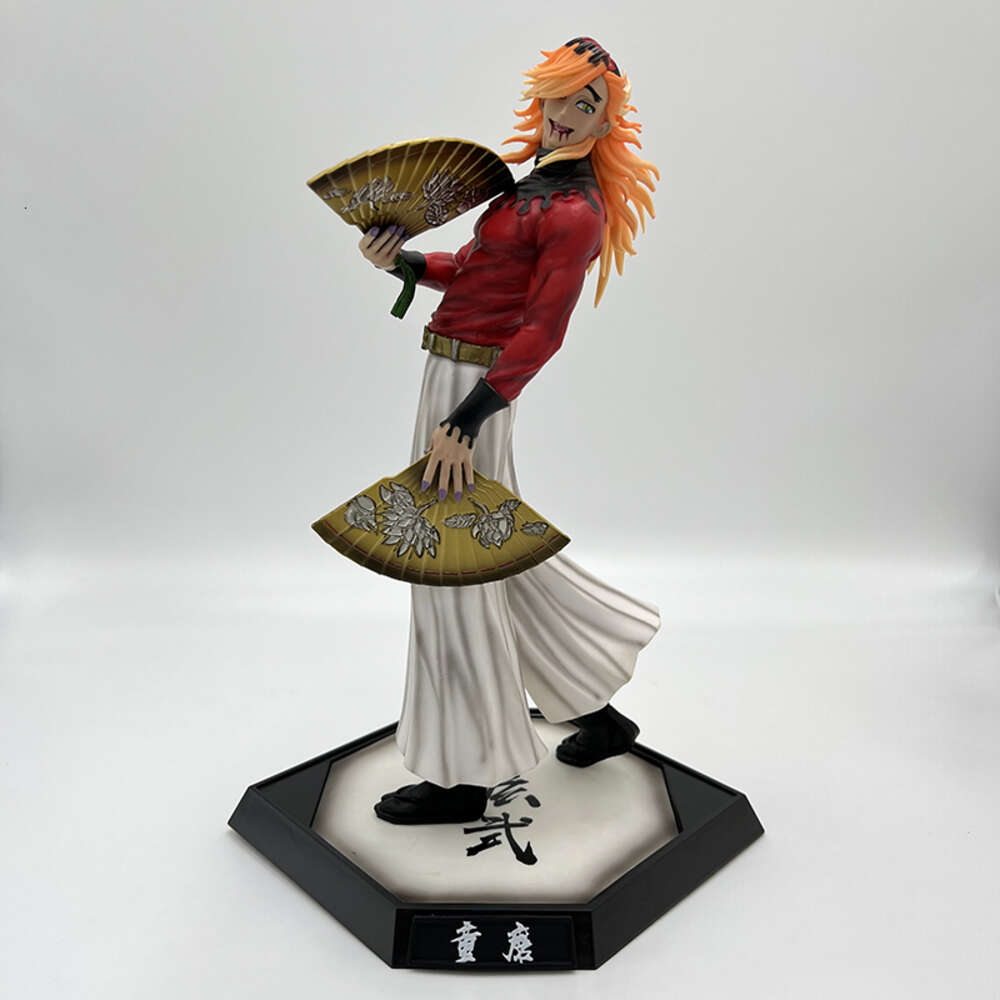 Finger Toys Kimetsu No Yaiba Douma/daki Anime Figure Gyuutarou/kokushibou Action Figure Demon Slayer Tsugikuni/inosuke Figurine Model Toys