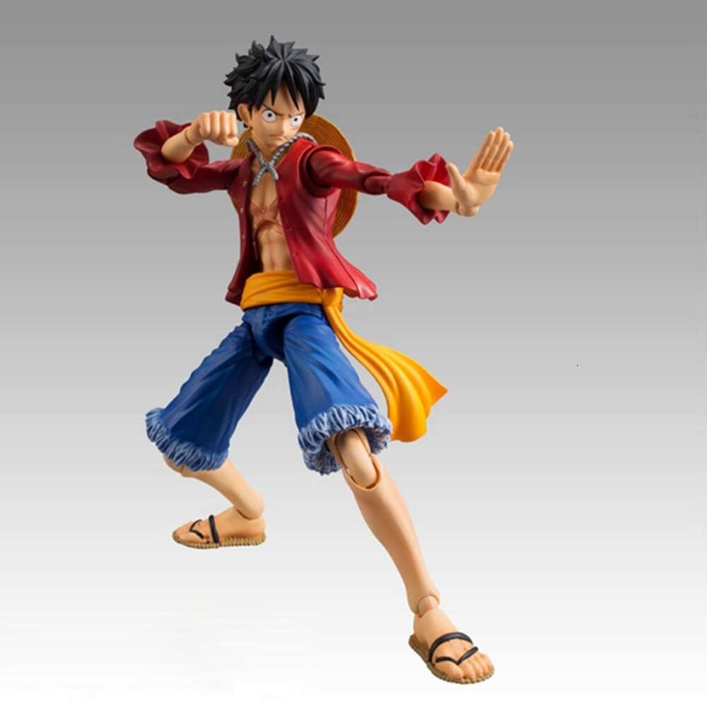 Mascot Costumes 17cm One Piece Anime Figures Straw Hat Monkey D Luffy Variable Articulated Luffy Action Figure Collection Model Ornaments Toys
