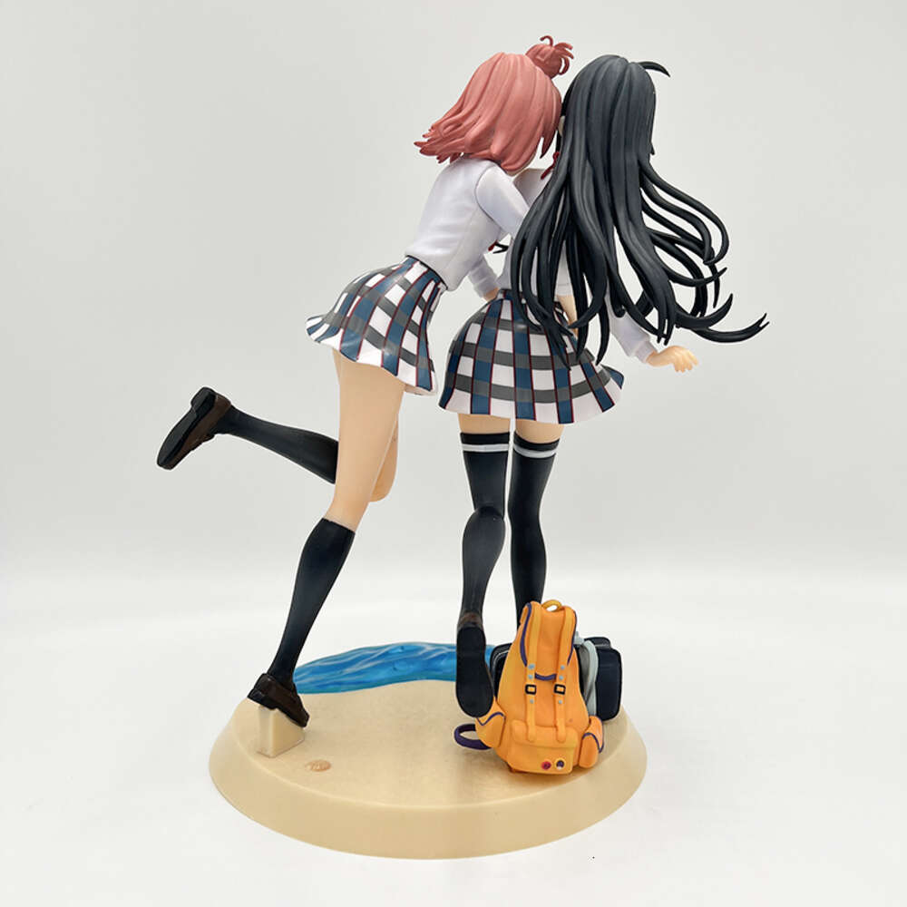 Finger Toys 24cm My Teen Romantic Comedy Snafu Sexy Anime Figure Yukino Yukinoshita/yui Yuhigahama Ending Ver. Action Figure Model Doll Toys