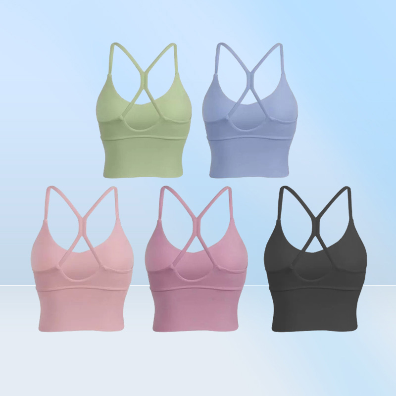 same style Female Yoga Fitness underwear bra running outdoor fast drying shockproof sports bra cs-33