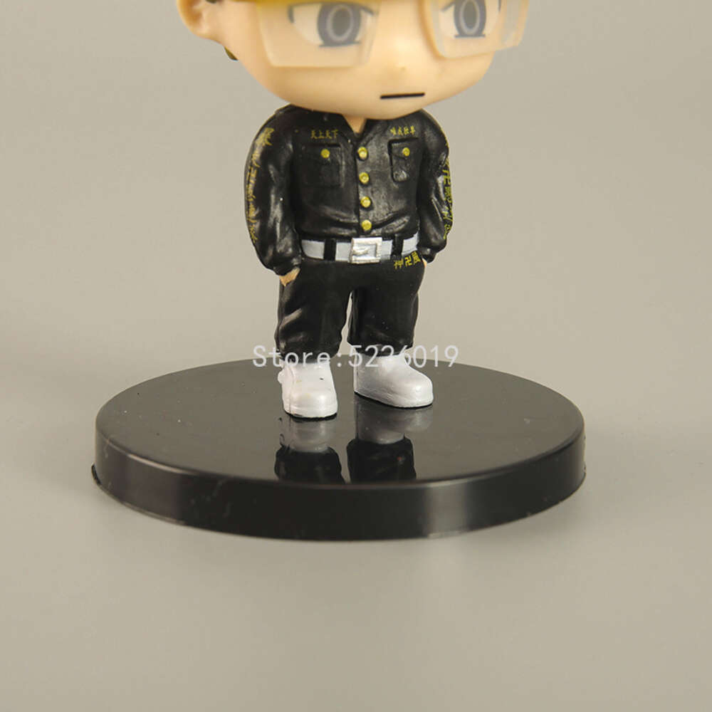 Finger Toys 5pcs/set Tokyo Revengers Anime Figure Manjiro Sano Action Figure Draken/bi Keisuke/matsuno Chifuyu Figurine Model Doll Toys