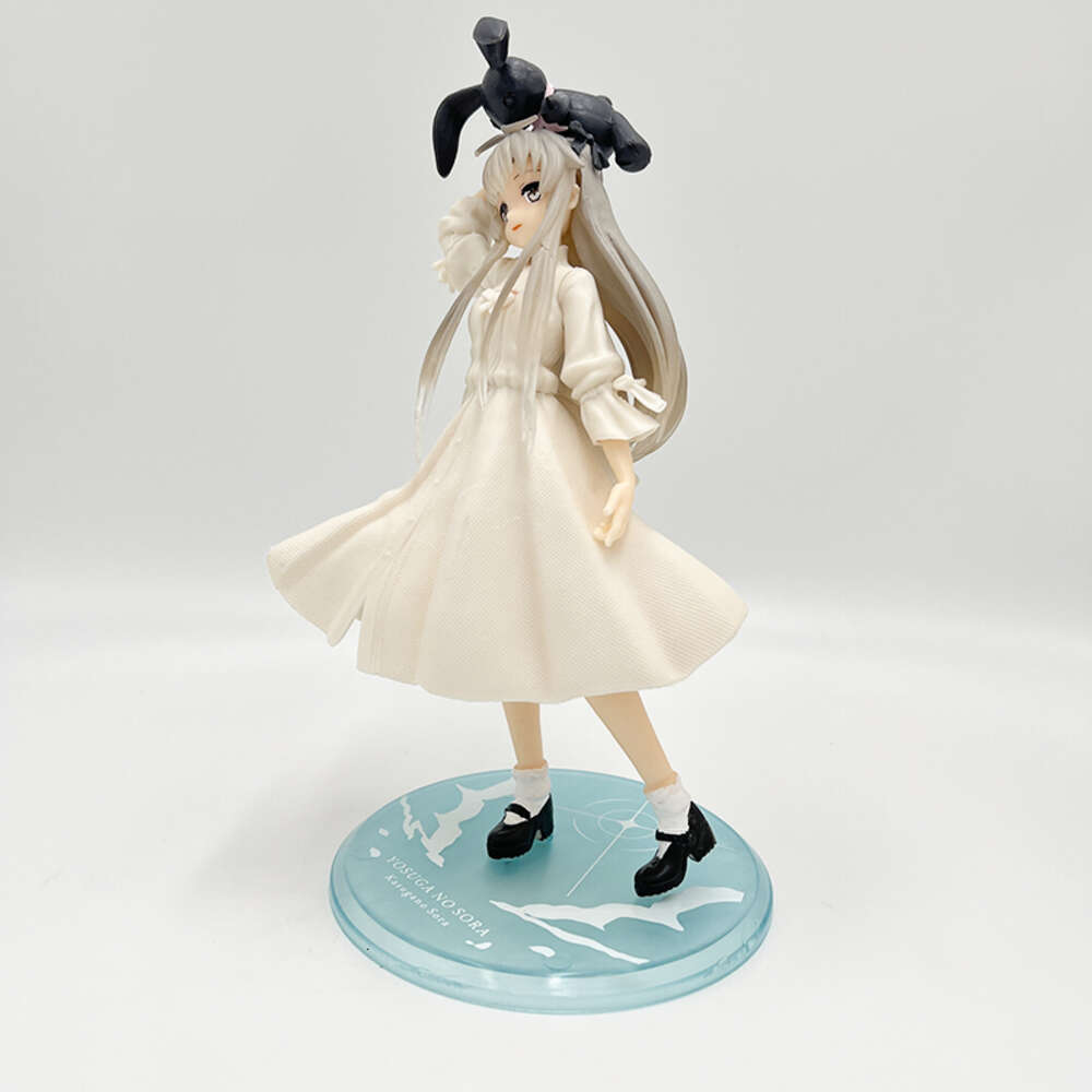 Finger Toys 18cm Yosuga No Sora Anime Figure Sora Kasugano Action Figure Kasugano Sora Dress Ver Figurine Adult Collection Model Doll Toys