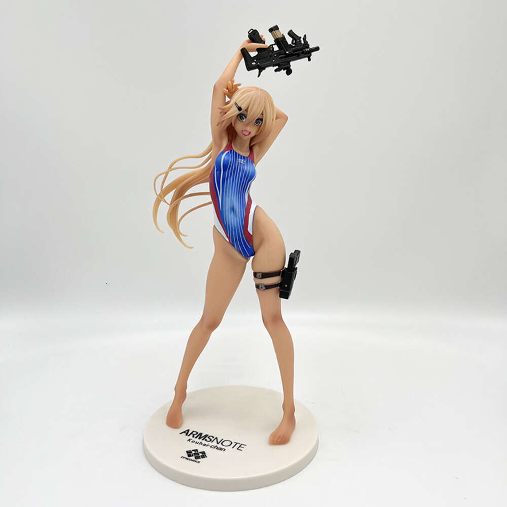 Finger Toys 28cm Arms Note Kouhai-chan Sexy Girl Anime Figure Kouhai-chan of the Swimming Club Action Figure Adult Model Doll Toys Gifts