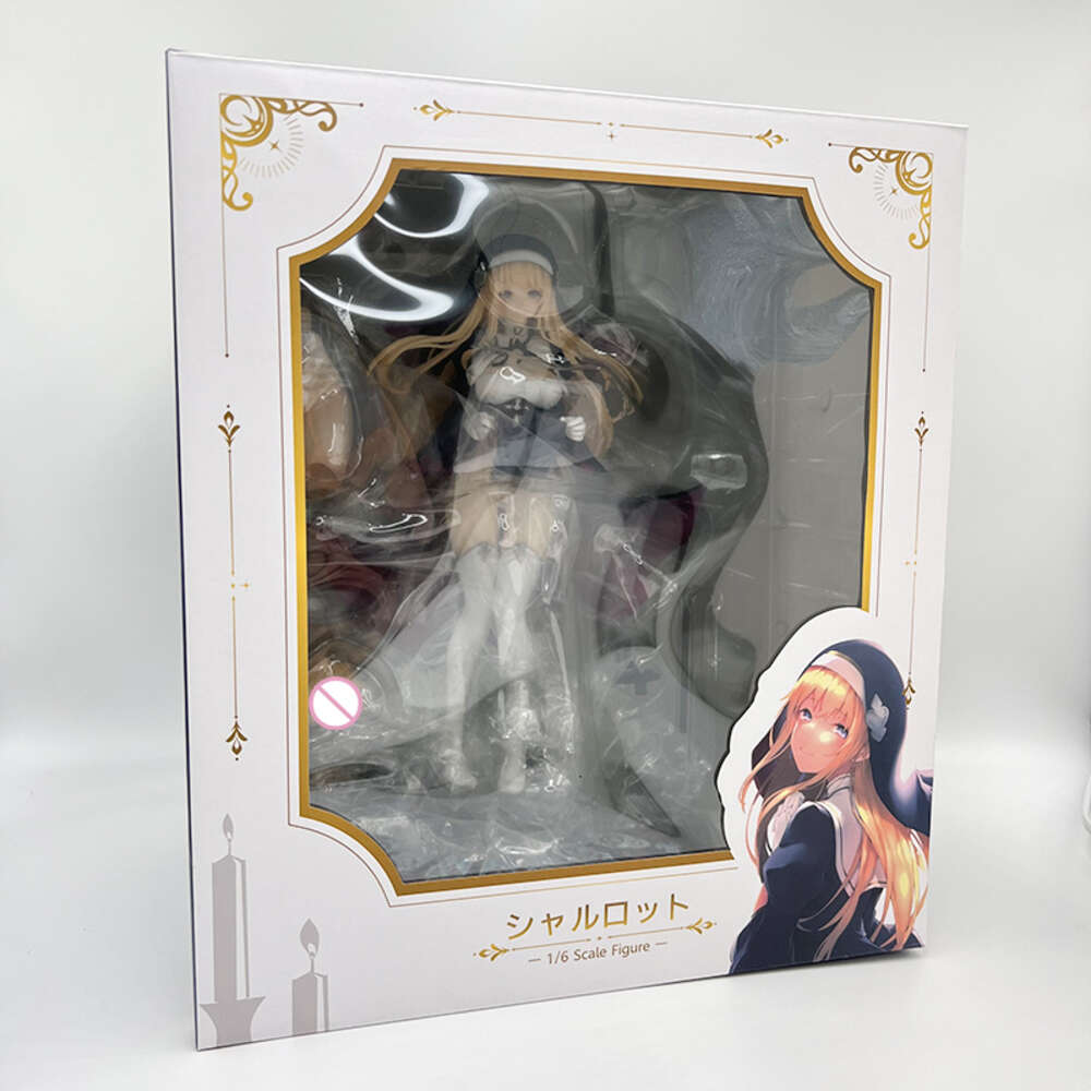 Finger Toys 26cm Original Character Charlotte Sexy Anime Figure Kobayashi Vibrastar Action Figure Adult Collection Model Doll Toys Gifts