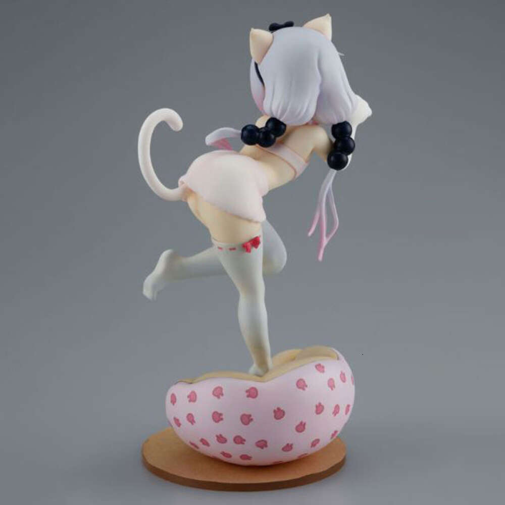 Mascot Costumes 21cm Miss Kobayashi's Dragon Maid Anime Figure Kawaii Kanna Kamui Standing Action Figure Pvc Adult Collection Model Doll Toys