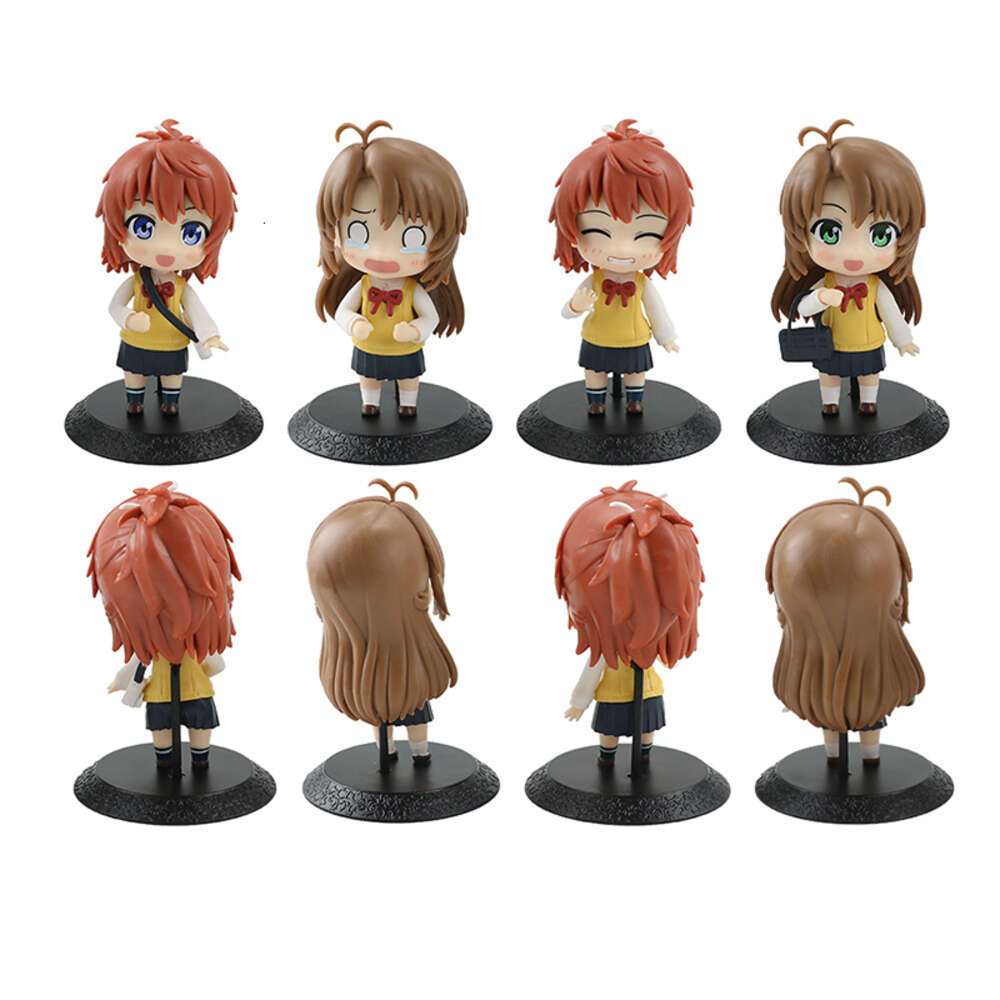 Finger Toys 4pcs/set Non Non Biyori Non Stop Anime Figure Komari Koshigaya Action Figure Natsumi Koshigaya Figurine Model Doll Toys 10cm