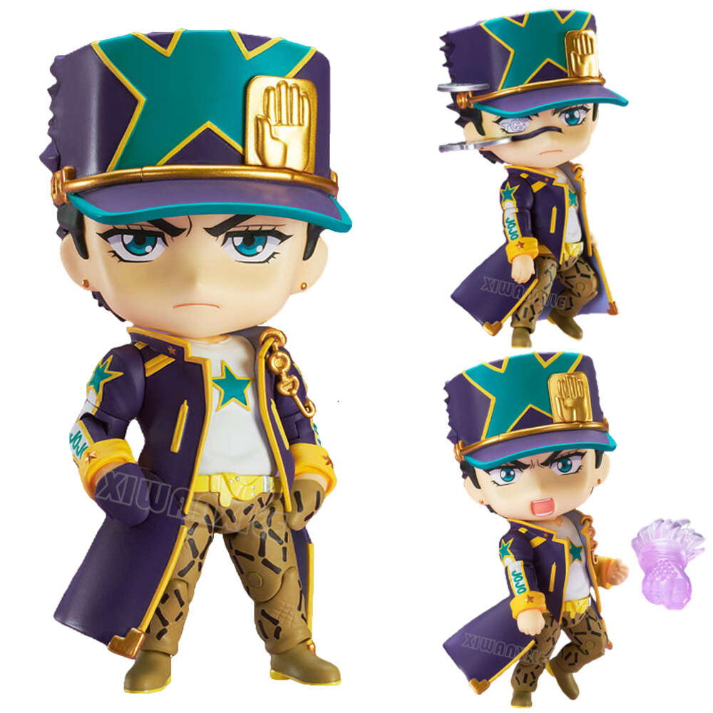 Finger Toys #1851 Jojo's Bizarre Adventure Jotaro Kujo Anime Figure #1326 Risotto Nero Action Figure Stone Ocean Figurine Model Doll Toys