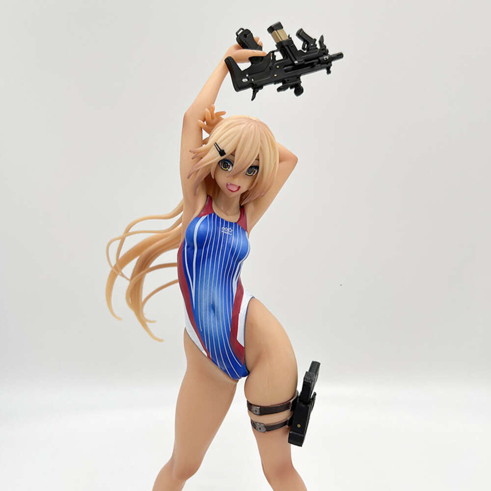 Finger Toys 28cm Arms Note Kouhai-chan Sexy Girl Anime Figure Kouhai-chan of the Swimming Club Action Figure Adult Model Doll Toys Gifts