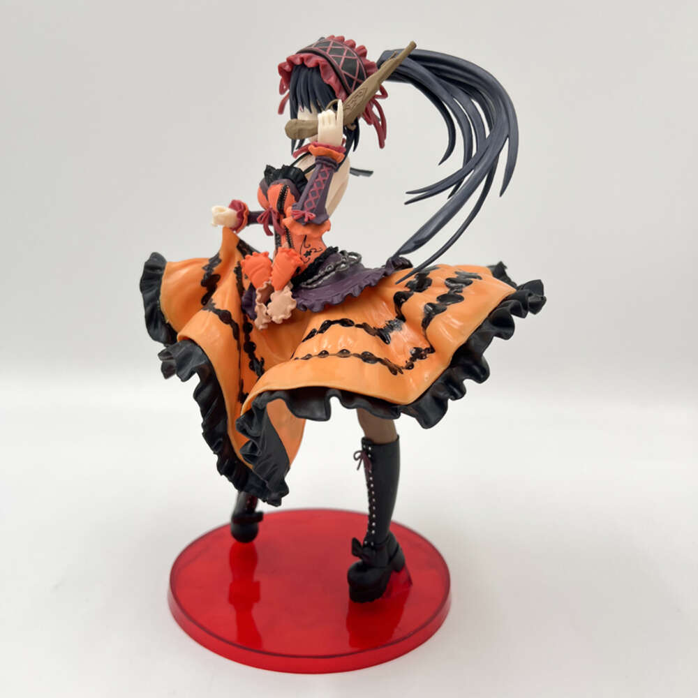 Finger Toys 23cm Alter Date A Live Anime Girl Figure Mayuri Judgment Kurumi Tokisaki Action Figure Adult Collectible Model Doll Toys Gifts