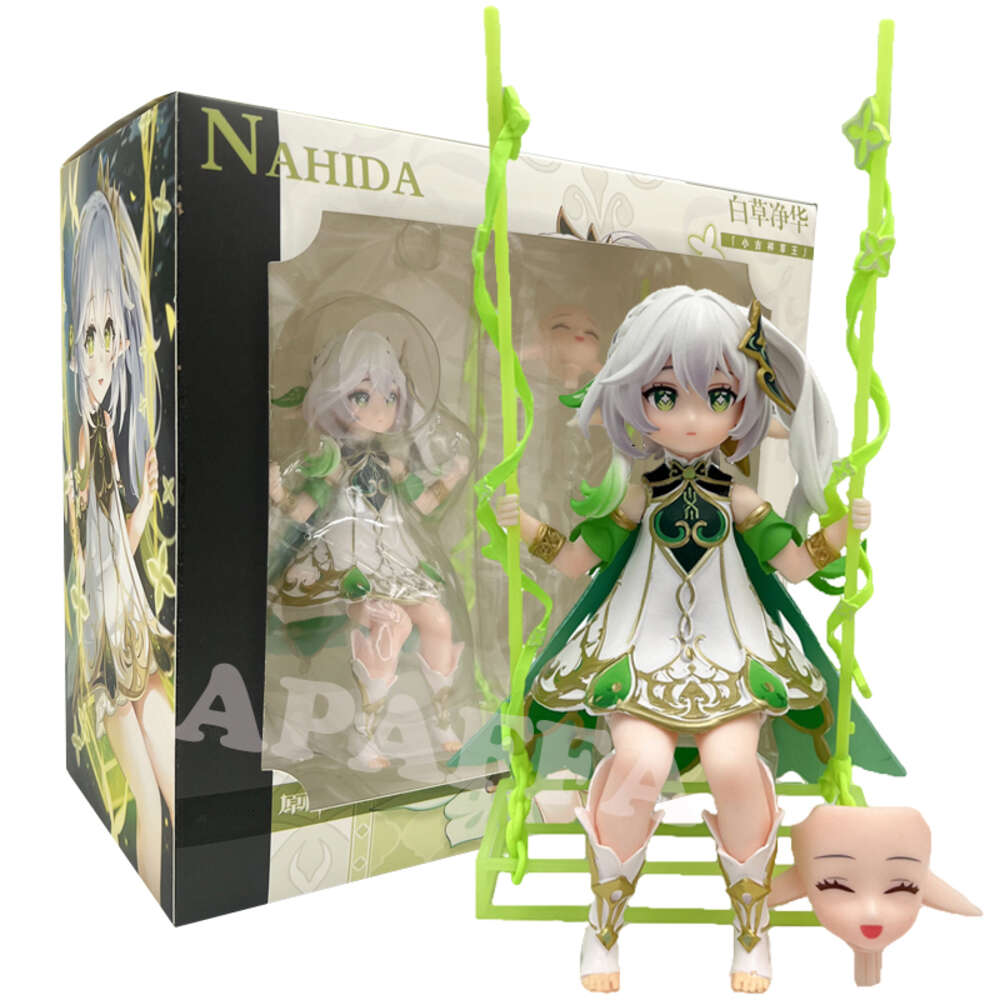 Finger Toys 20cm Genshin Impact Nahida Anime Girl Figure Klee/venti Action Figure Qiqi/xiao Figurine Adult Collectible Model Doll Toys Gifts