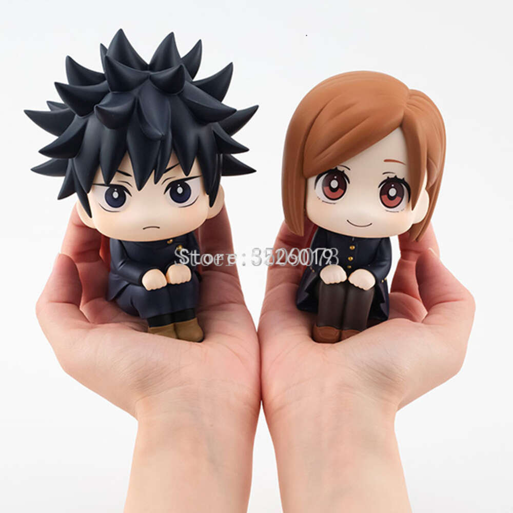 Finger Toys Jujutsu Kaisen Anime Figure Look Up Itadori Yuji Gojo Satoru Action Figure Fushiguro Megumi Kugisaki Nobara Figurine Doll Gift
