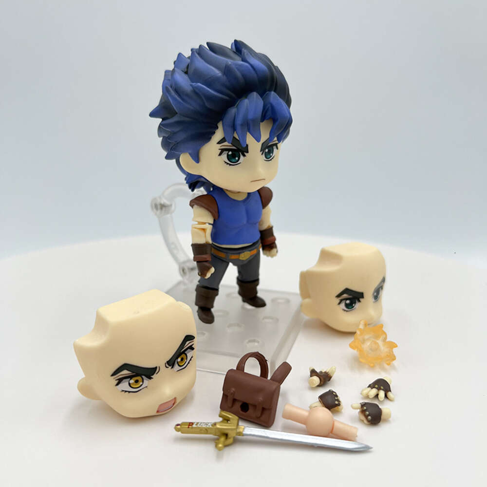 Finger Toys #1602 Jojo's Bizarre Adventure Anime Figure Jonathan Joestar Action Figure #1516 Caesar Anthonio Zeppeli Figurine Model Doll Toy