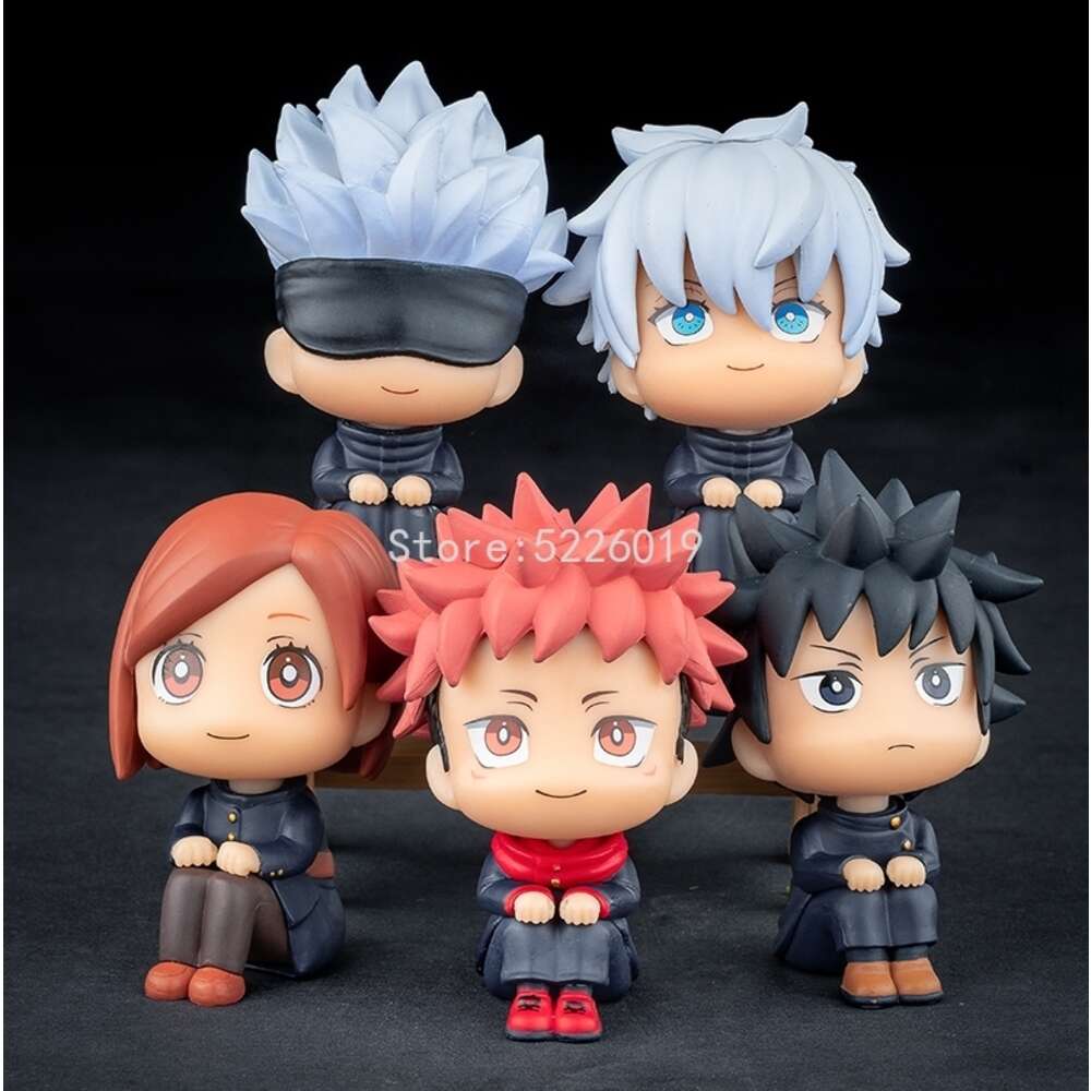 Finger Toys Jujutsu Kaisen Anime Figure Look Up Itadori Yuji Gojo Satoru Action Figure Fushiguro Megumi Kugisaki Nobara Figurine Doll Gift