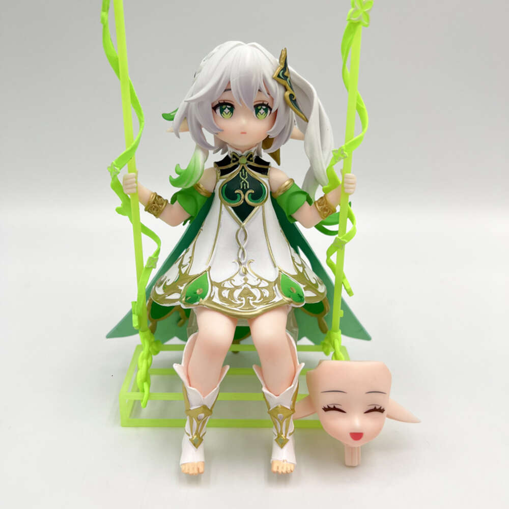 Finger Toys 20cm Genshin Impact Nahida Anime Girl Figure Klee/venti Action Figure Qiqi/xiao Figurine Adult Collectible Model Doll Toys Gifts