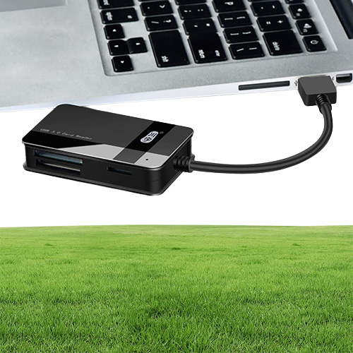 Epacket C368 AllInOne Card Reader High Speed USB30 Mobile Phone Tf Sd Cf MS Card Memory All in one readers