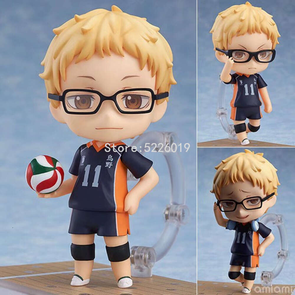 Finger Toys 6 Styles Haikyuu Anime Figure 616# Kei Tsukishima Action Figure 789# Ushijima Wakatoshi 605# Kozume Kenma 563# 461# 489# Figure