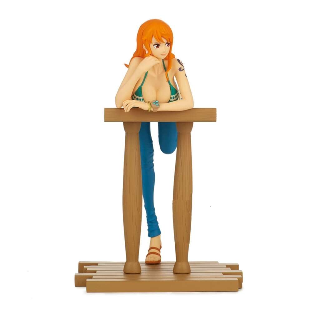 Mascot Costumes 17cm Anime Peripherals One Piece Anime Figures Sexy Nami Action Figure Pvc Adults Collection Model Doll Ornaments Toys Box Gifts