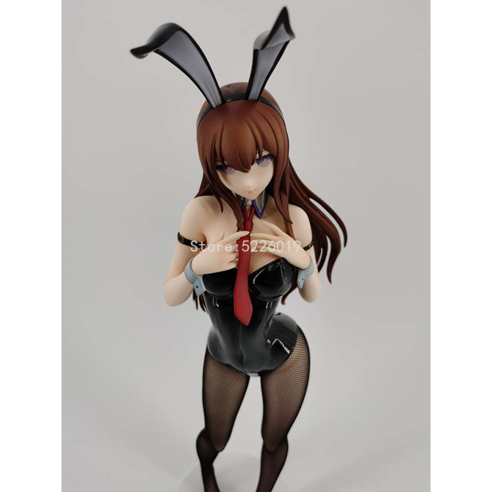 Finger Toys 41cm Freeing B-style Steins Gate Anime Figure Kurisu Makise Action Figure Kurisu Makise Bunny Girls Adult Figurine Doll Model