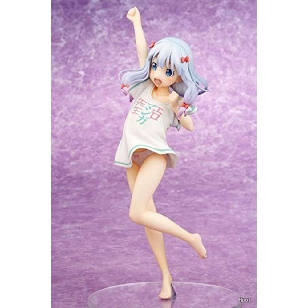 Finger Toys 24cm Anime Ques Q Eromanga Sensei Sagiri Izumi Ending Mode Meruru T-shirt Ver. Pvc Action Figure Toy Sagiri Izumi Sexy Figure