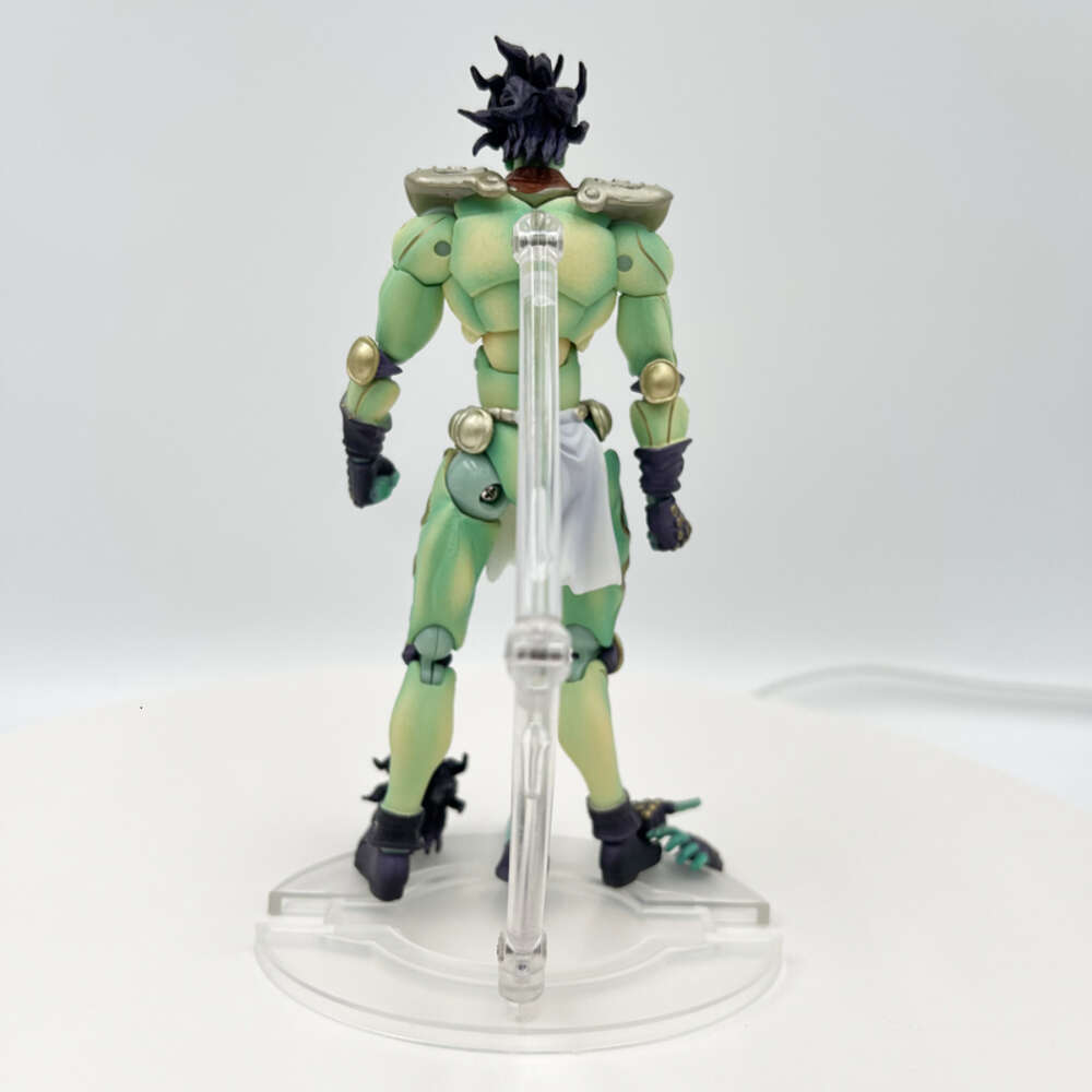 Finger Toys 16cm Jojo's Bizarre Adventure Star Platinum Iii Anime Figure Super Action Statue Part.iii Action Figure Adult Model Doll Toys