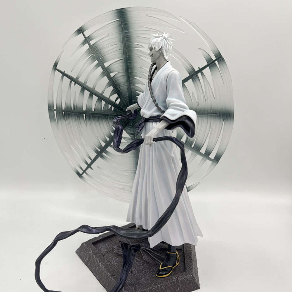 Finger Toys 33cm Bleach Flyleaf Kurosaki Ichigo Anime Figure Bleach Toshiro Hitsugaya Action Figure Adult Collectible Model Doll Toy Gifts