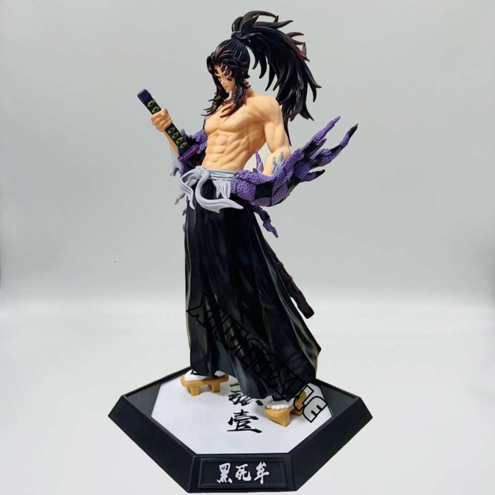 Finger Toys Kimetsu No Yaiba Douma/daki Anime Figure Gyuutarou/kokushibou Action Figure Demon Slayer Tsugikuni/inosuke Figurine Model Toys