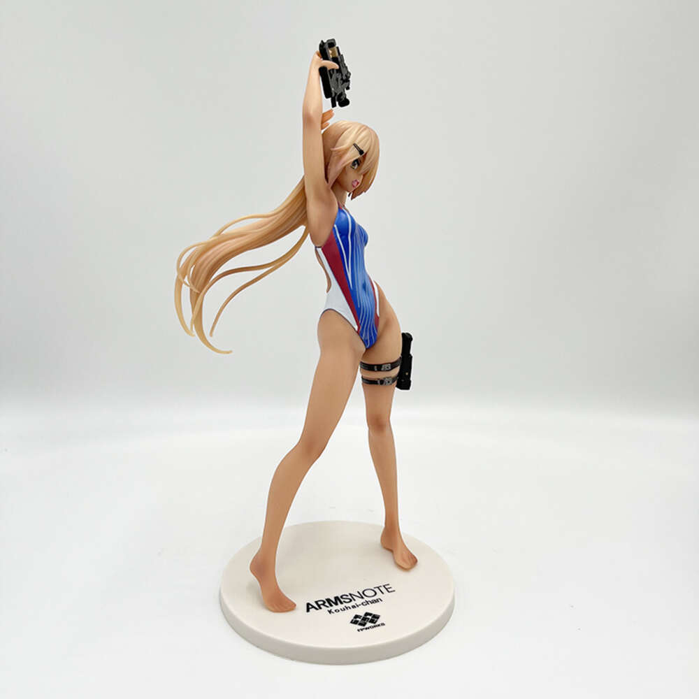 Finger Toys 28cm Arms Note Kouhai-chan Sexy Girl Anime Figure Kouhai-chan of the Swimming Club Action Figure Adult Model Doll Toys Gifts