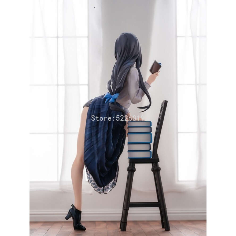 Finger Toys 27cm Native Creators the Literary Type Anime Figure Book Girl Akemi Mikoto Action Figure Literary Type Girl Adult Figurine Doll