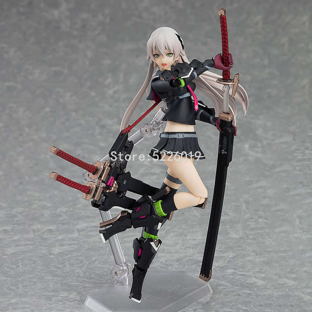 Finger Toys 15cm Heavily Armed High School Girls Anime Figure 396# Ichi Action Figure Heavily Armed 422# Shi Figurine Collection Model Doll