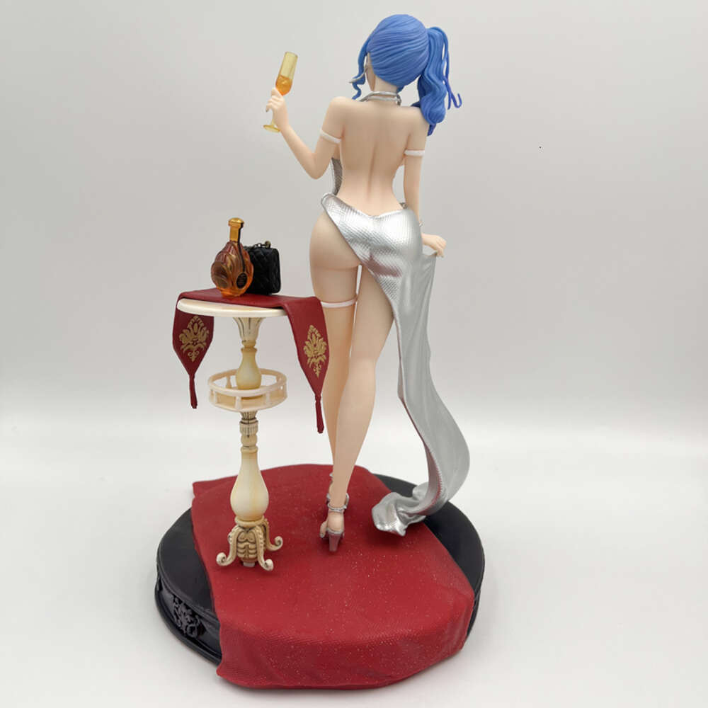 Finger Toys 29cm Azur Lane St. Handle Sexy Anime Girl Figure Le Malin Action Figure Adult Collectible Model Doll Toys Gifts