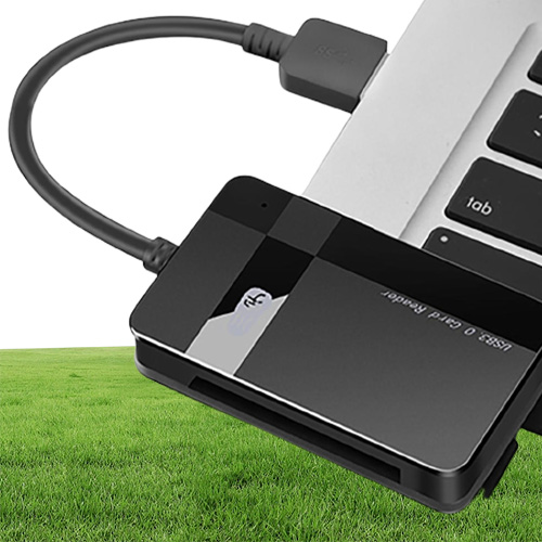 Epacket C368 AllInOne Card Reader High Speed USB30 Mobile Phone Tf Sd Cf MS Card Memory All in one readers