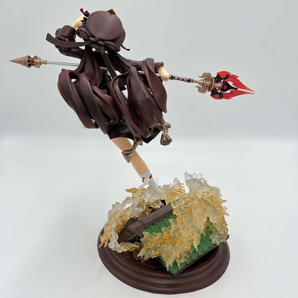 Finger Toys 28cm Genshin Impact Hu Tao Anime Figure Gan Yu Wedding Dress Action Figure Keqing/paimon/klee Figure Collection Model Doll Toys