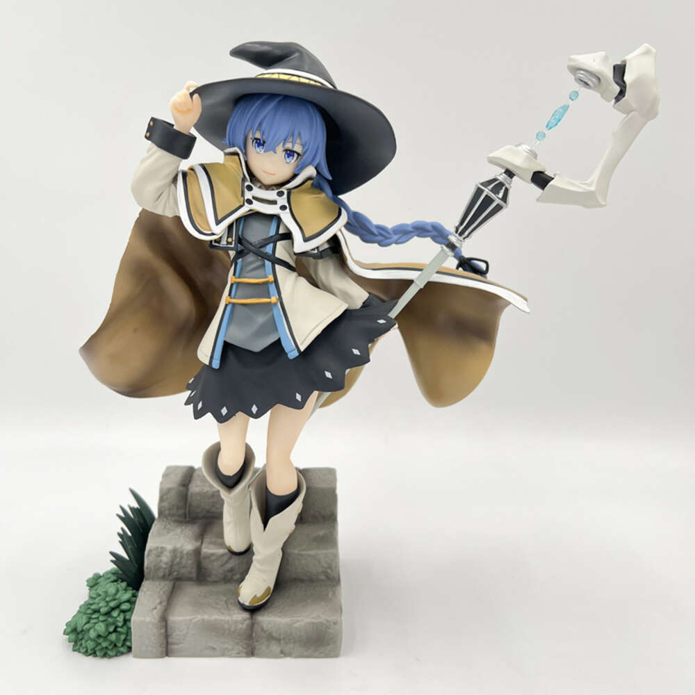 Finger Toys 25cm Roxy Migurdia Anime Figure Mushoku Tensei Jobless Reincarnation Action Figure Isekai Ittara Honki Dasu Figurine Model Toys