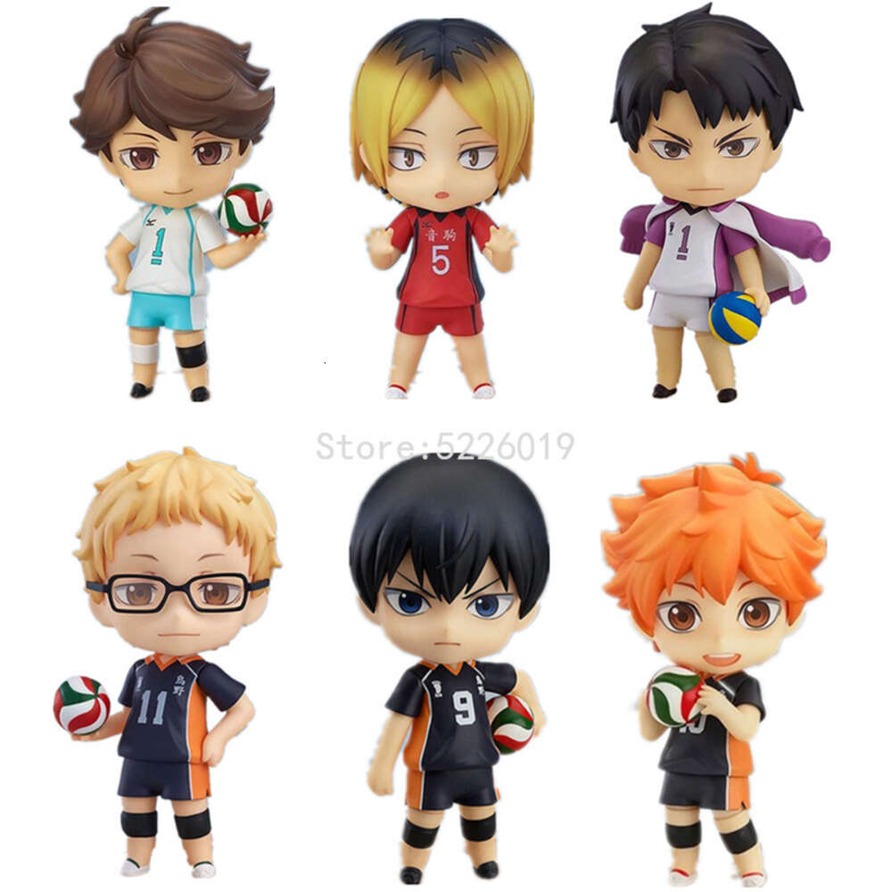 Finger Toys 6 Styles Haikyuu Anime Figure 616# Kei Tsukishima Action Figure 789# Ushijima Wakatoshi 605# Kozume Kenma 563# 461# 489# Figure