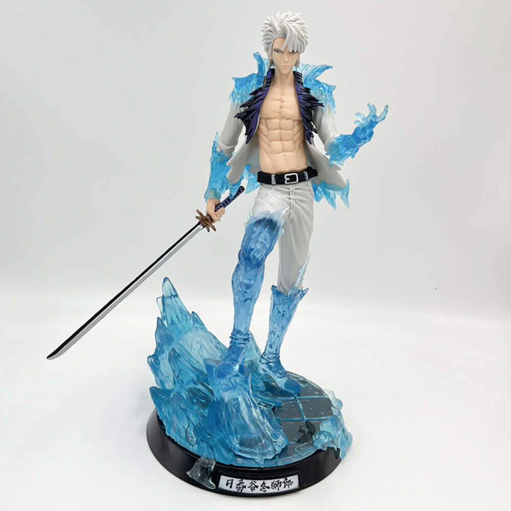 Finger Toys 30cm Bleach Toshiro Hitsugaya Anime Figure #1199 Hitsugaya Toushirou Action Figure #991 Ichigo Kurosaki Figurine Model Doll Toys