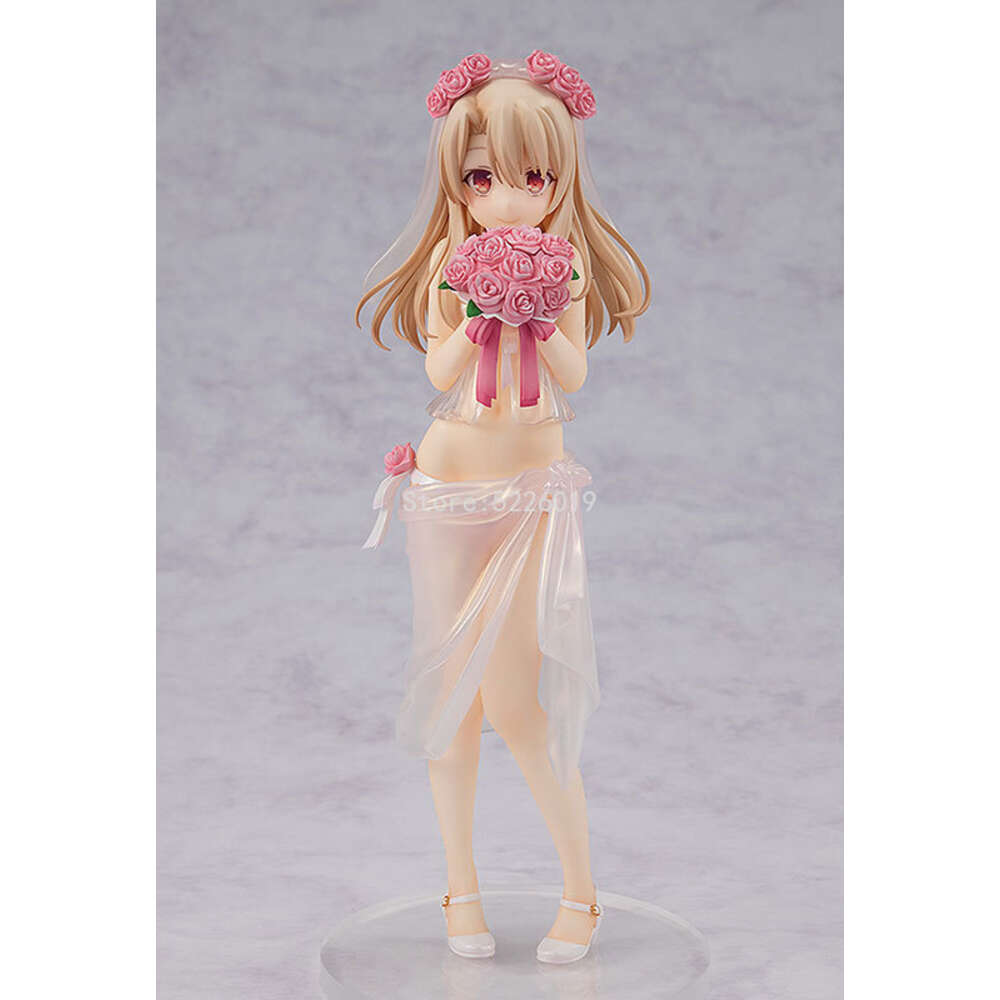 Finger Toys 21cm Kdcolle Fate/kaleid Liner Anime Figure Prisma Illya Action Figure Phantasm Illyasviel Wedding Bikini Ver Figurine Doll Toys